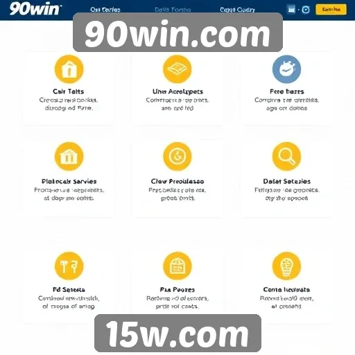 Recursos e funcionalidades do site 90win.com
